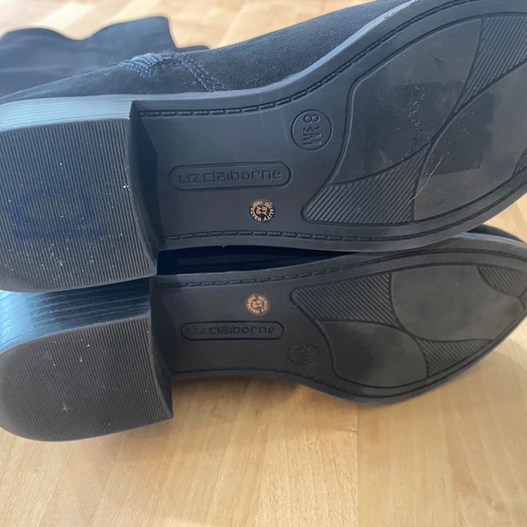 Liz Claiborne Riding Style Knee High Boots New Condition - Picture 3 of 4